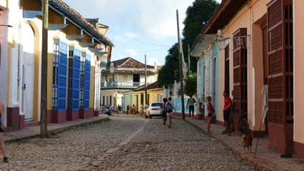 Fototapeta premium streets of trinidad