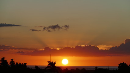 sunset in trinidad - 237354527