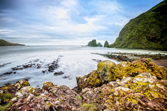 Coastline in Scotland