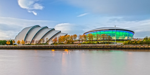 The Armadillo and the SSE Hydro in Panoramic View