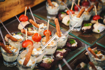 Catering food for a special event