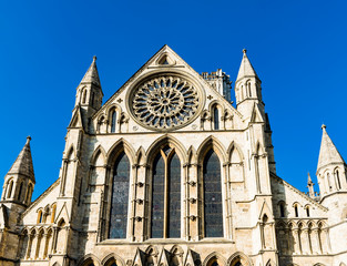 York Minster in North England is the cathedral of York and is one of the largest of it's kind in Northern Europe. It's also the seat of the Archbishop of York