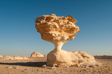 Rock Formations, White Desert, Egypt - 237365948