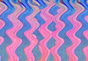 Abstract colorful waves background design.