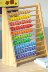 classical colorful wooden abacus