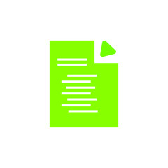 Flat Icon Business, White Background