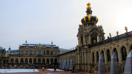 Fototapeta premium cityscape, dresden, germany