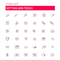setting and tools