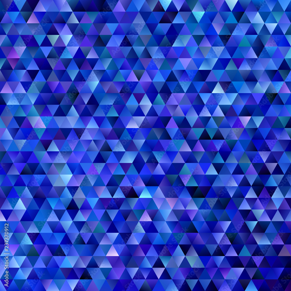Poster geometric abstract regular triangle mosaic background - gradient polygon vector graphic design from 