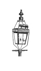 Fototapeta na wymiar Retro illustration of a lantern
