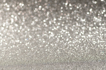 Gray Christmas or New Year festive background