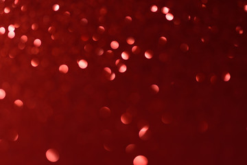 Red Christmas or New Year festive background