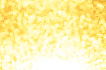 Golden Christmas or New Year festive background