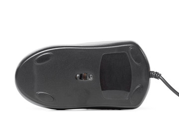 isolated on white computer mouse