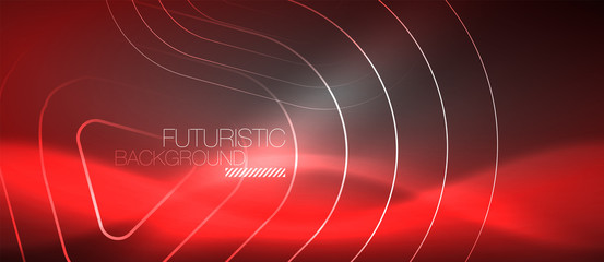 Vector neon color abstract background