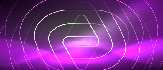 Vector neon color abstract background
