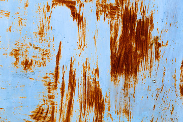 rough texture of a old blue wall.