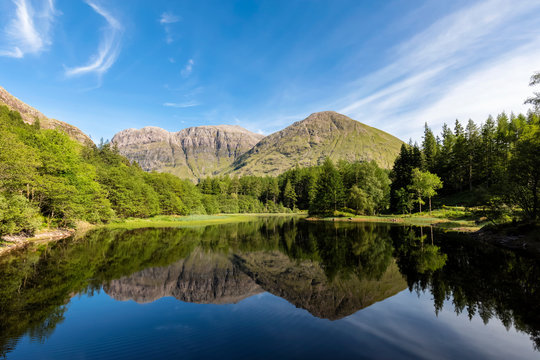 Great Britain, Scotland, Scottish Highlands, Glencoe, Torren Lochan