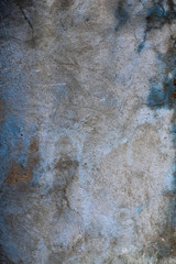 the texture of the old gray wall with stains