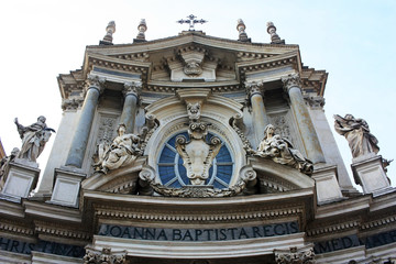 Old church in Turin, Italy