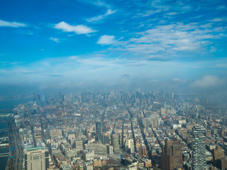 Obraz premium Krajobraz z One World Trade Center w Nowym Jorku