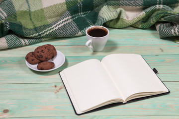 Cup with Hot Tea or Coffee