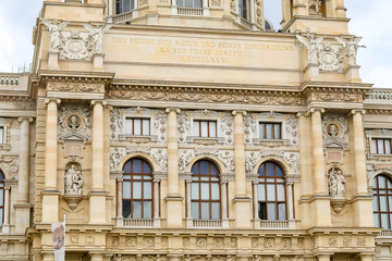 Natural History Museum in Vienna, Austria