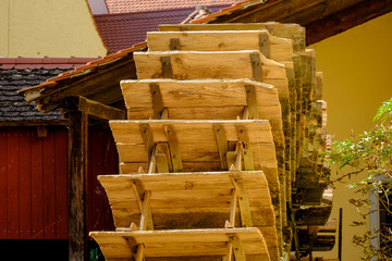 Mill wheel in Noerdlingen