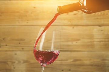 Wine pour red alcohol anniversary background bar