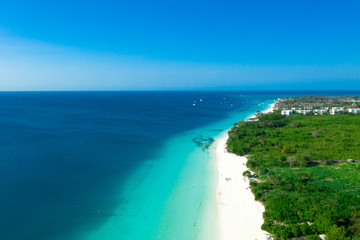 Amazing bird eyes view in Zanzibar