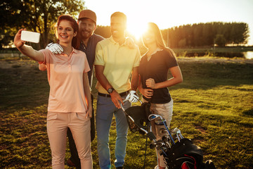 Great fun on the golf course