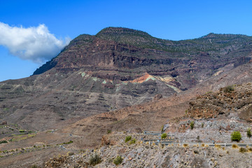 Krajobraz górski na Gran Canaria