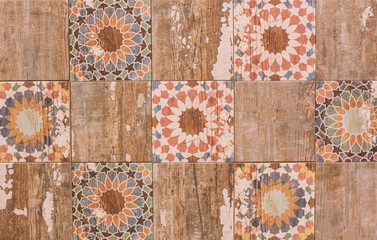 ancient moroccan mosaic tile pattern