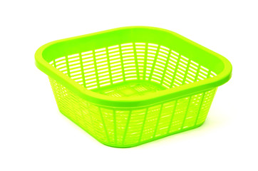 Storage plastic basket