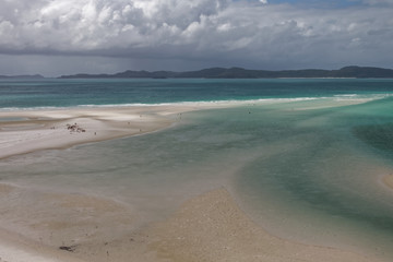 Plaża na australijskim archipelagu Whitsundays na Morzu Koralowym