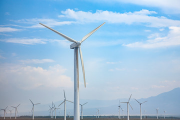 Wind turbines energy source in china