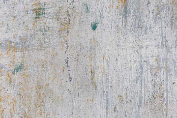 Grunge texture. Old paint on a rusty metal surface. For background and design.