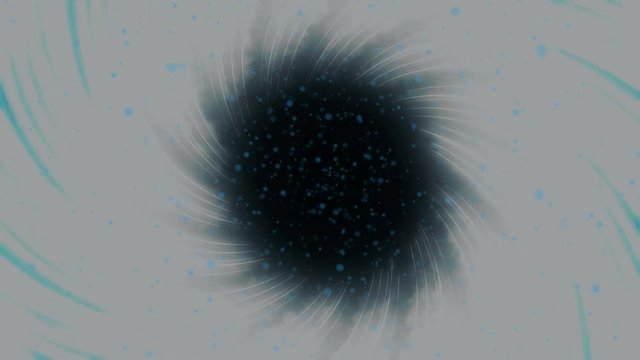 Animated Background With Glowing Particles Spiral.Space Spiral Animated Abstract Motion Background.
