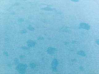 Wet wipes Stain on fabric - Wet wipes on the fabric caused by the wet, then remove the wipes.