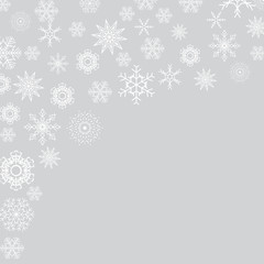 Abstract Holiday New Year and Merry Christmas Background. Vector Illustration