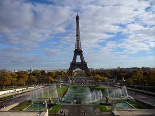 Fototapeta na wymiar La Tour Eiffel, Paris, France (5)