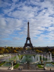 Fototapeta na wymiar La Tour Eiffel, Paris, France (3)
