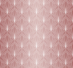 Classic Art Deco Seamless Pattern. Geometric Stylish Texture. Abstract Retro Vector Texture.