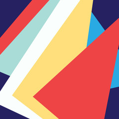 Abstract bright unusual colored background with geometry