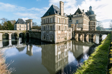 Fototapeta na wymiar Chateau de Serrant