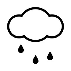 Cloud and Rain Icon