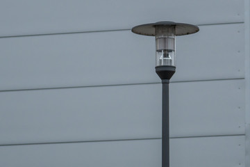 minimalism lamp grey