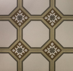 abstract mosaic geometric ceramic tiled background pattern