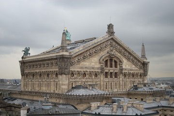 Fototapeta na wymiar Paris from above
