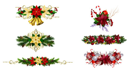 Christmas elements for your designs